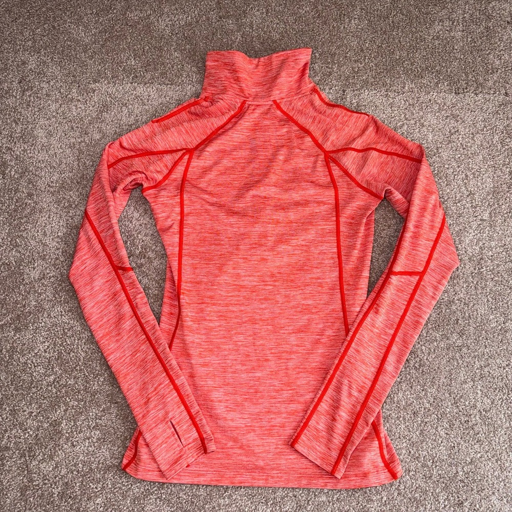 Under Armour Women's Coral Heat Gear Quarter Zip 1/4 Zip Pullover Jacket - Small - Picture 11 of 12